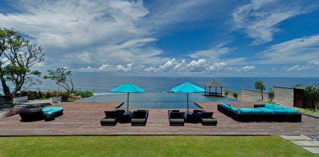 Вилла Pandawa Cliff Estate - Villa The Pala, Бассейн с видом на океан