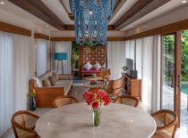 Villa Jawara, Living and Dining Room