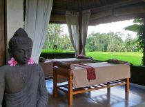 Villa Bamboo, Área de masajes al aire libre