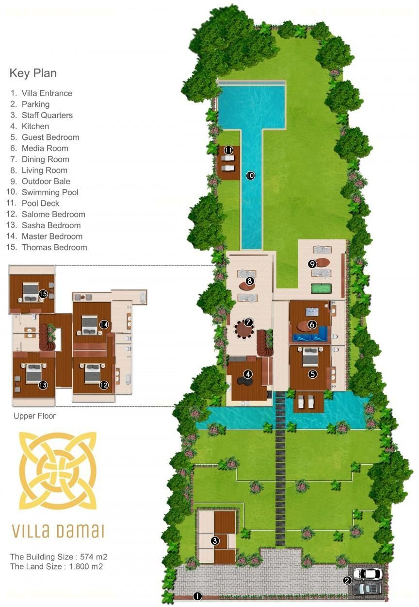 Villa Damai Floor Plan
